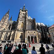 St Vitus Cathedral built over 700 year period