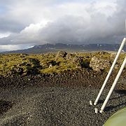  Most of Iceland covered with rocky soil 
