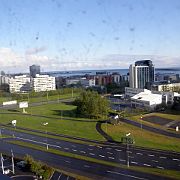  View out Hotel window 
