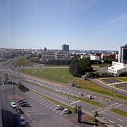 Views out hotel window